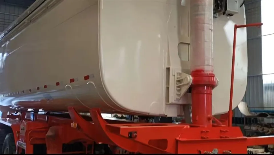 Ημι-ρυμουλκούμενο πίσω ανατροπής ρεζερβουάρ