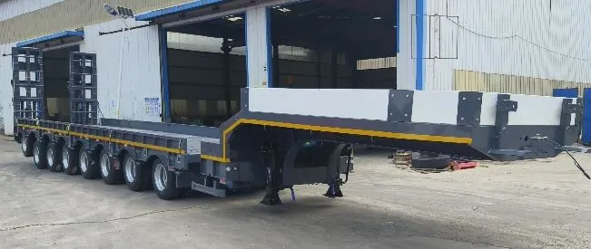 Μεγάλο ημιρυμουλκούμενο μεταφοράς φορτίου